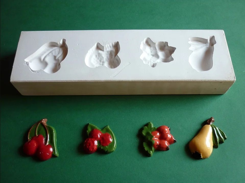 Eindrückform Obst 1