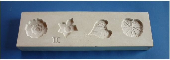 Eindrückform Blüten 2
