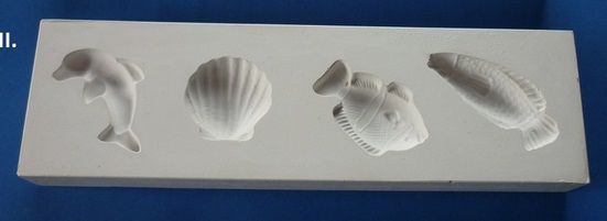 Eindrückform Fische 2