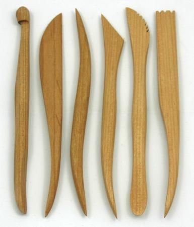 Modellierhölzerset 6tlg 15 cm