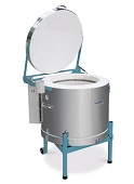 Top loading kiln, electric