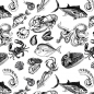 Preview: Ocean Shellfish Decal