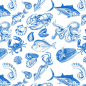 Preview: Ocean Shellfish Decal