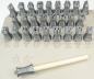 Preview: KW260h Stempel-Set Buchstaben