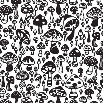 Mushrooms Decal