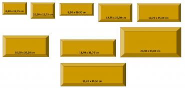 GR Pottery Forms - RECTANGULAR -