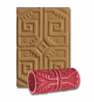 KW242 Textured roller sleeve, "pre-columbian", 100 m