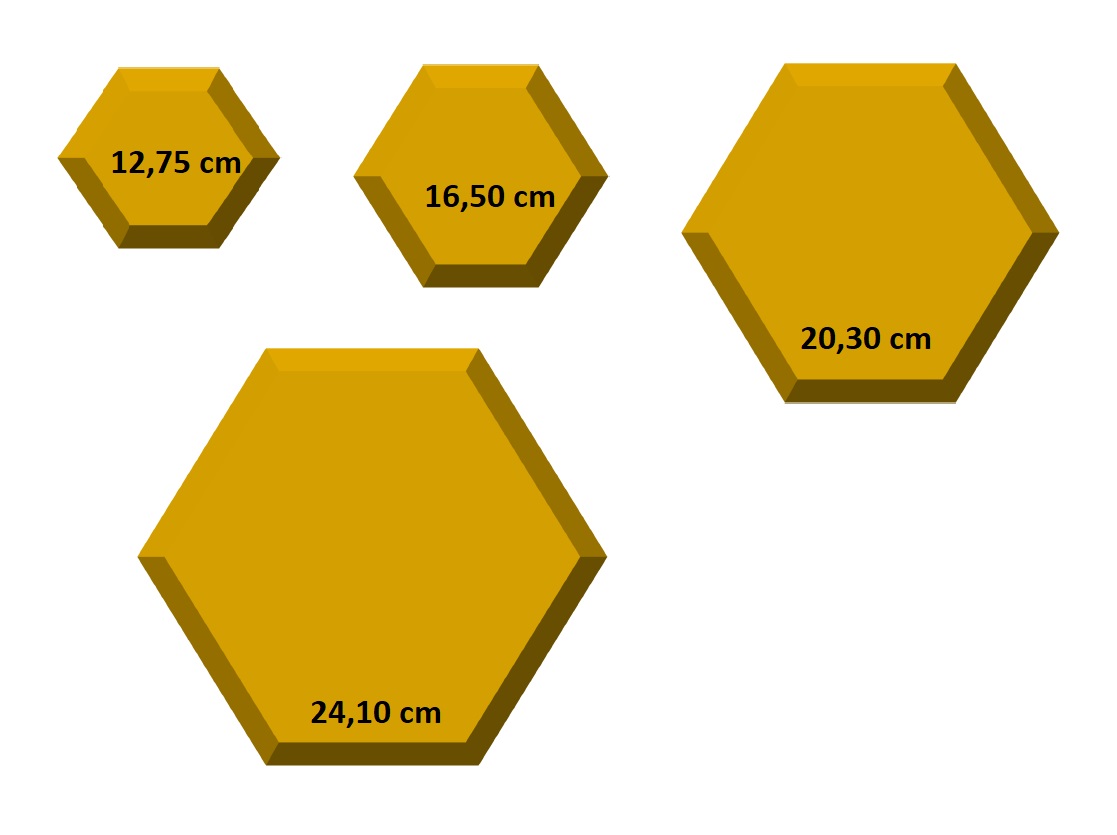 Onlineshop - GR Pottery Forms - HEXAGON 