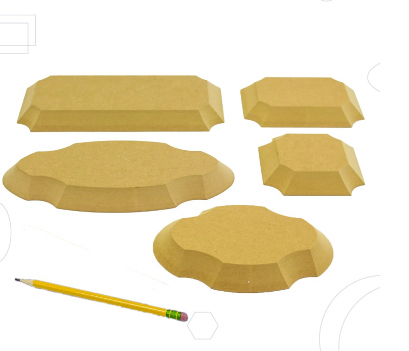 GR Pottery Forms - PLAQUES Set -