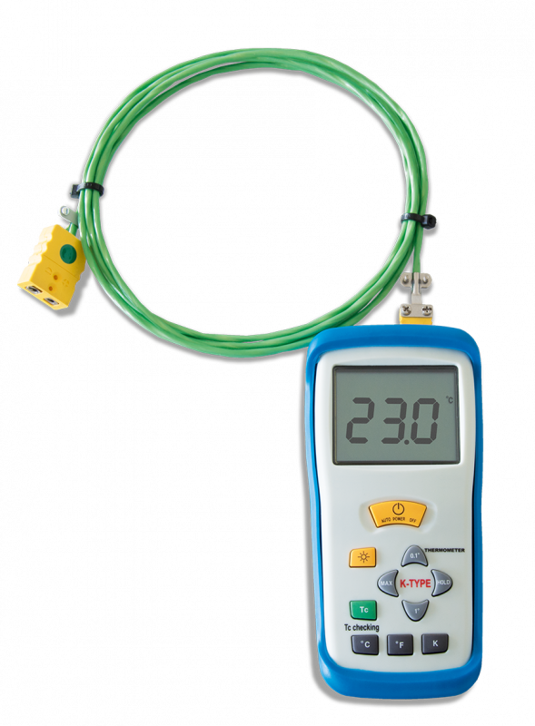 Pyrometer with thermocouple for RAKU100