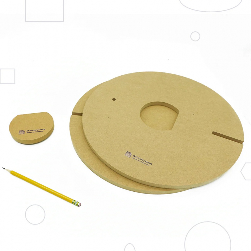 WA2 Grundplatte und Aufsatzscheibe