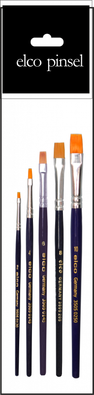 PI051 Flat Brush Set