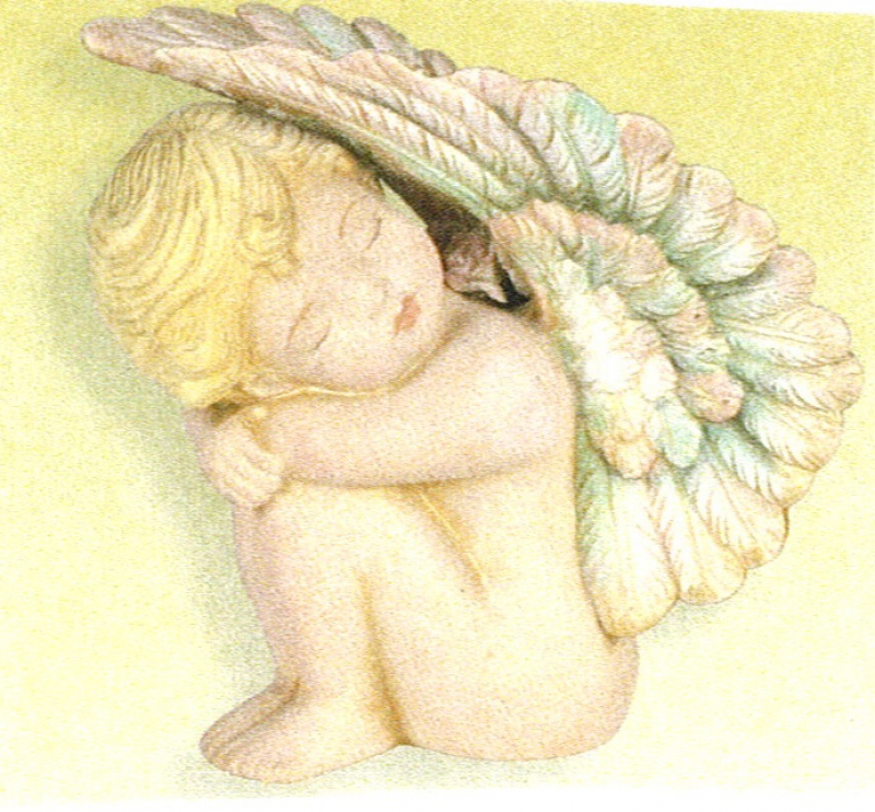 S3065, Sitting Angel, 15 cm